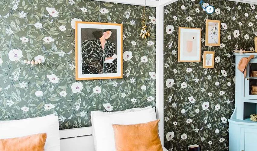 La Chambre à coucher : cimaise pour tableau Mouscron/Lille